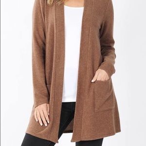 *NEW* Brushed Melange Cardi